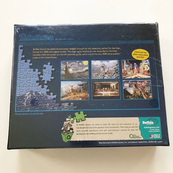 "Balloons In Flight" Puzzle 2000 pc Buffalo Games NIB 38in x 26in - Picture 2 of 3